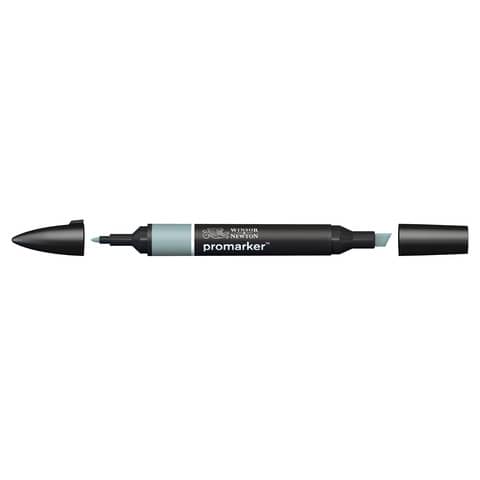 Pennarelli Winsor&Newton Promarker doppia punta fine-larga - grey green G917 - 0203276